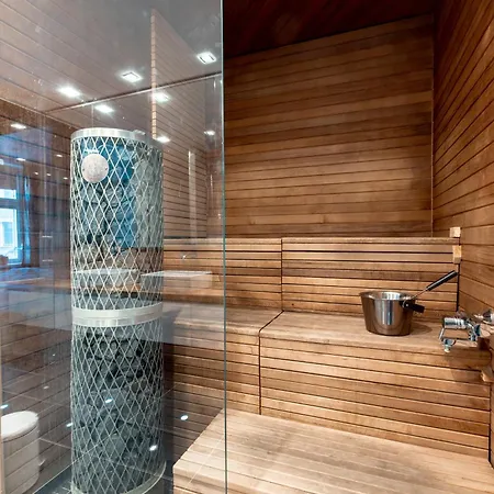 アパート 2ndhomes Deluxe 95m2 2br With Sauna