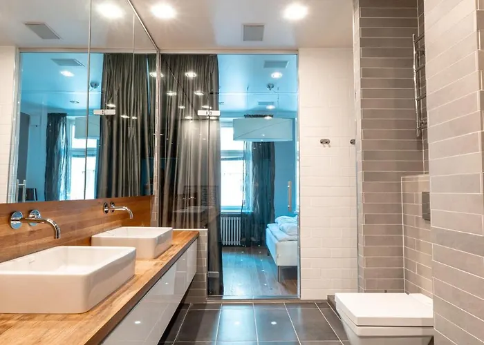 Daire 2ndhomes Gorgeous 2br With Sauna In The Center Helsinki